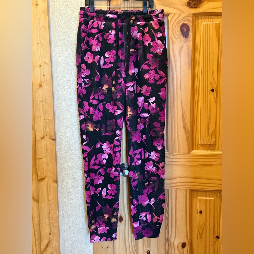 Floral Boyfriend Joggers